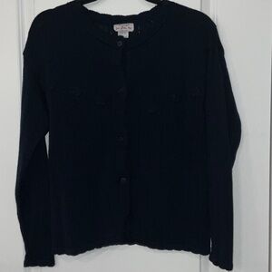 EUC Imp For Girls Too Navy Blue Cardigan Sweater